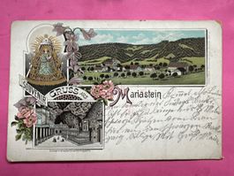 1902 Souvenir Gruss aus Marienstein
