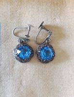 Boucles d'oreilles Vintage Argent Art Déco !