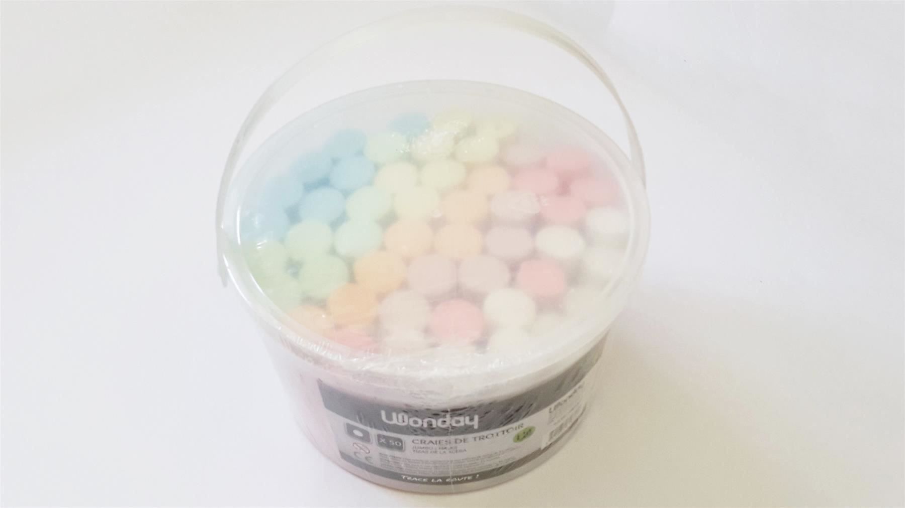 Colori: Straßenmalkreide, Kreide, 50x in Eimer – Nuovo e nell'imballaggio originale da St. Gallen venduto da cointec 8