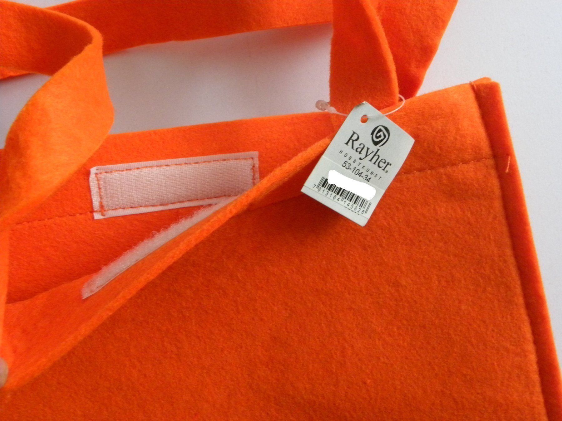 Rayher Kit bricolage: Rayher Filztasche orange, neu – Nuovo (secondo la descrizione) da Walterswil SO venduto da peiper2 1