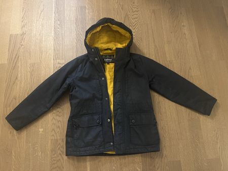 Barbour International Kinderjacke Wax Jacket Gr L 10-12J