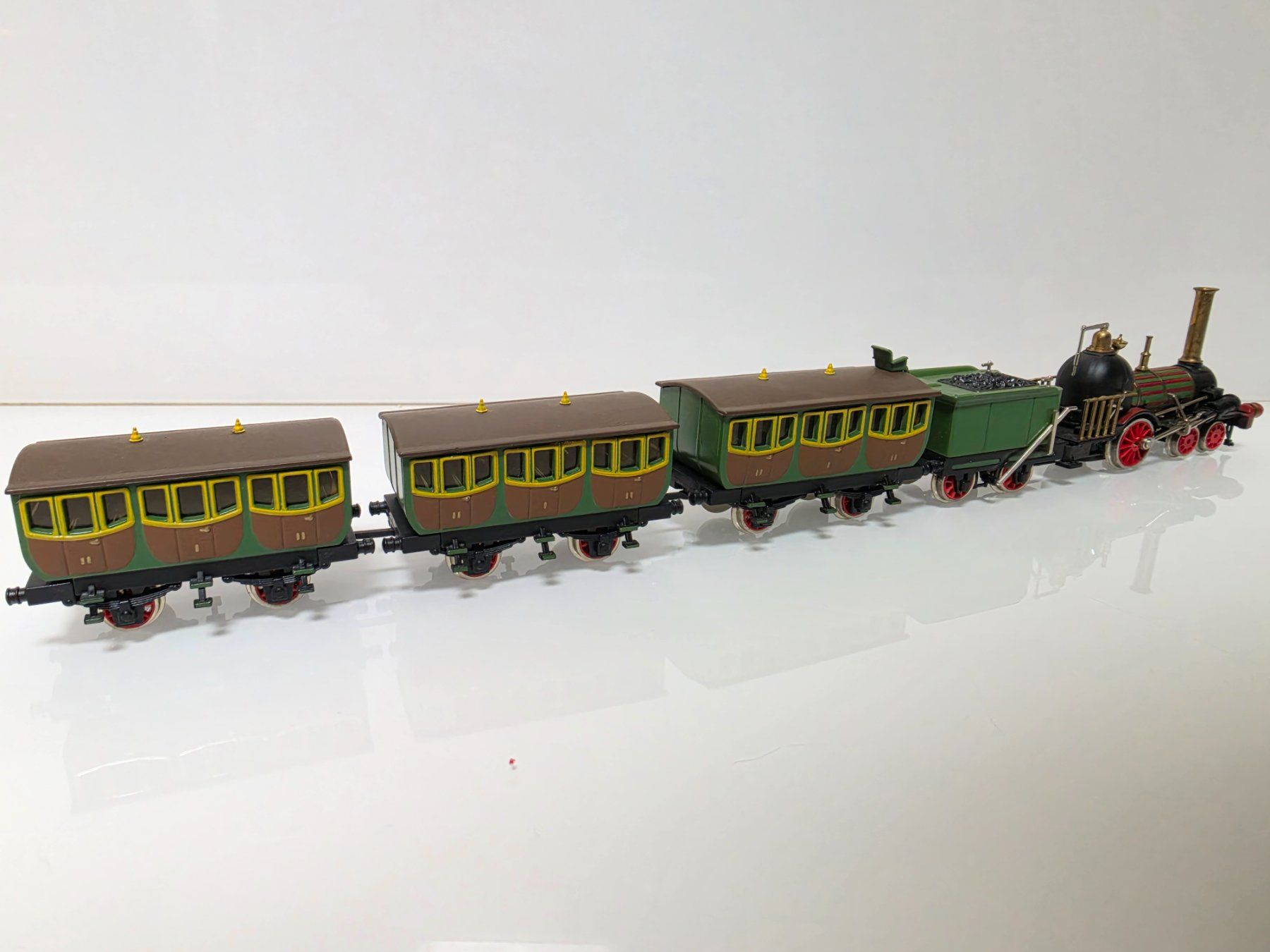 Modellini di ferrovie: Bachmann Historischer Preusischerdampfzug  H0/DC – Usato da Neuenhof venduto da ludovicco 5