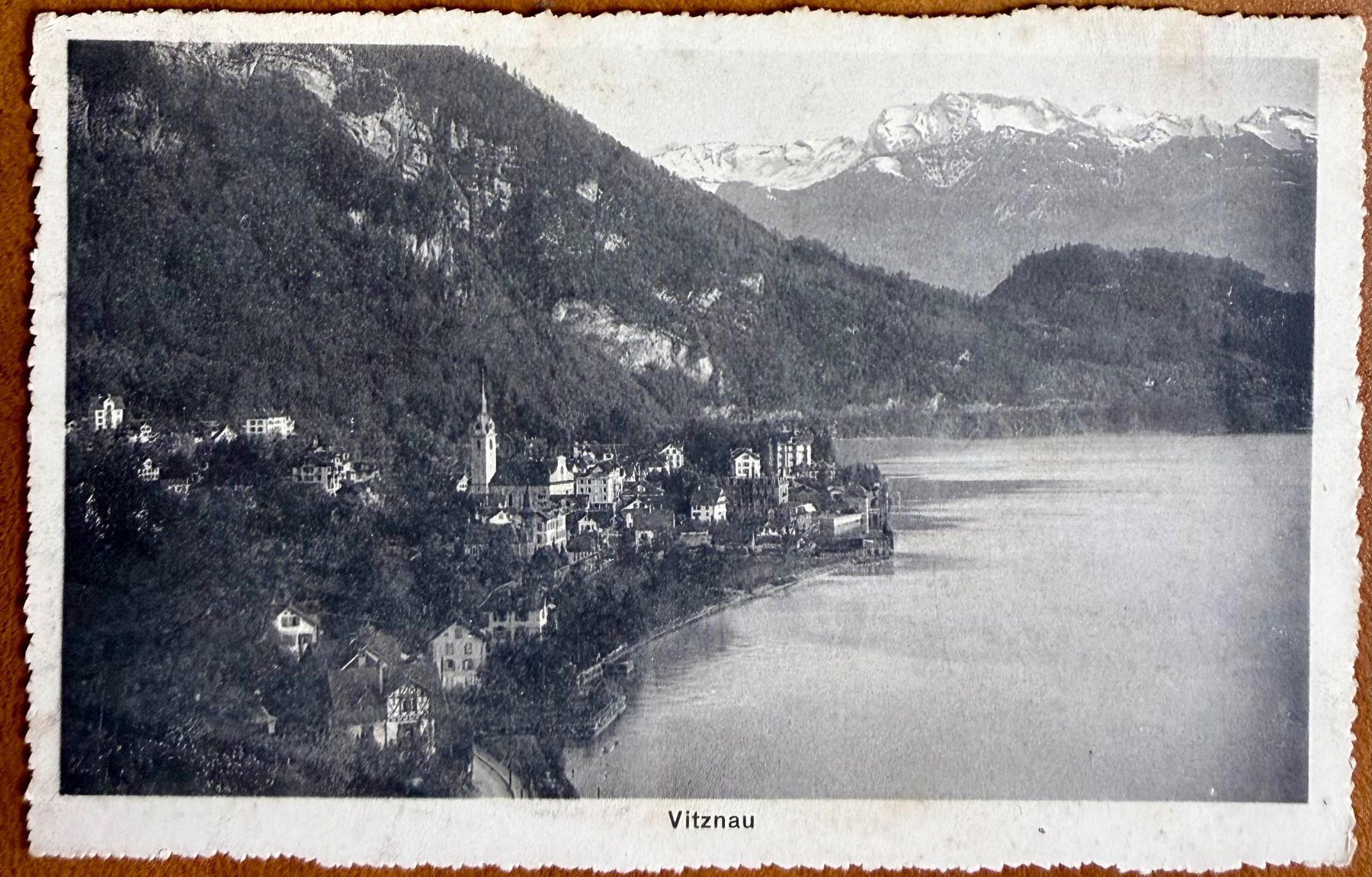Cartoline postali: Vitznau - Panorama 1926 – Usato da Lutry venduto da Ediego