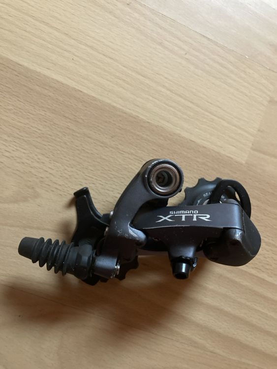 Dérailleur Avant Shimano XTR M952 Type E - Montage Sur Boîtier De Pédalier, Carbone, Occasion Très Bon état