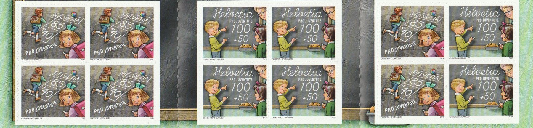 Tous les timbres: Postfrisches PJ Markenheft 2016, Postpreis 16.50, Kat. 45.- – D'occasion à Fislisbach par Zigzag12