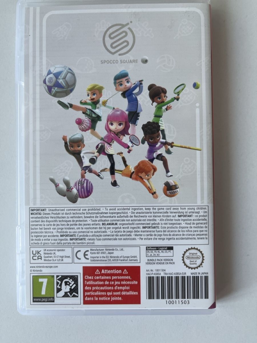 Nintendo Jeux: Nintendo Switch Sports mit Legstrap – D'occasion à Winterthur par Ilen 1