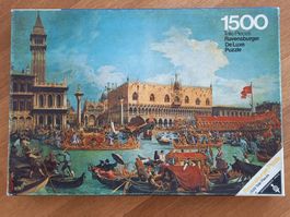 Ravensburger Puzzle Deluxe, 1500 Teile, Canaletto Venedig