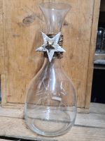 Deko Vase / Sarner Glas- H 28 cm