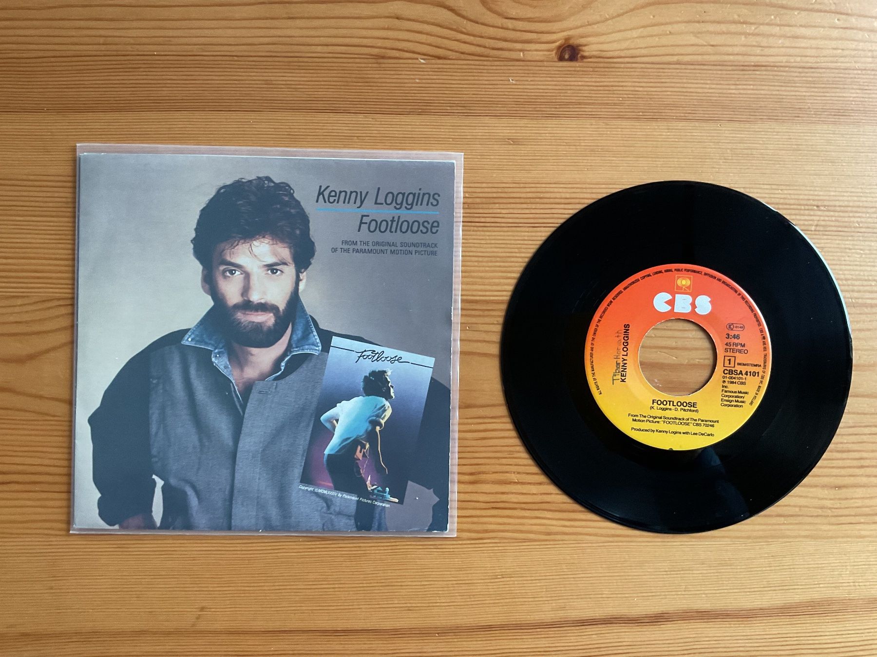 Vinyles: Single 7’’ - Kenny Loggins / Footloose – D'occasion à Ocourt par ocourtois