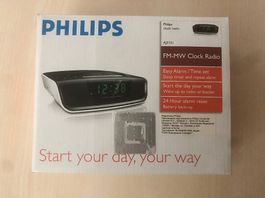 1980er  Philips Clock Radio Uhrenradio Wecker