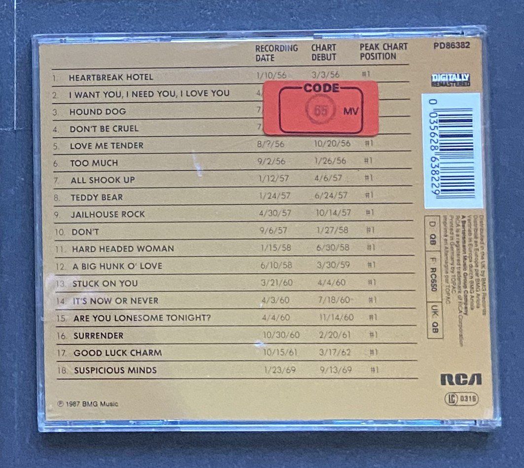 CD: CD Set Elvis Presley – Usato da Böckten venduto da Hansi36 5
