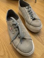 Superga Platform Sneakers Suede Grey EU 37 US 6,5