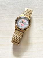 Vintage Swatch Damenuhr, Gold