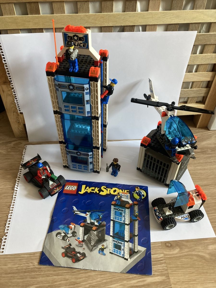 Lego Giocattoli: Lego Jack Stone Polizeistation 4611 – Usato da Winterthur venduto da sim_6x6p