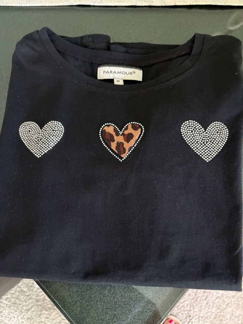 T-Shirts: T-Shirt Gr. M PARAMOUR NEU schwarz – Neu (gemäss Beschreibung) aus Bergdietikon von Utiger55 2