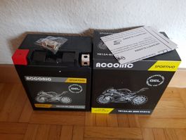 Motorradbatterie, YB12A-A, neu, Gel, auch SA / SO!
