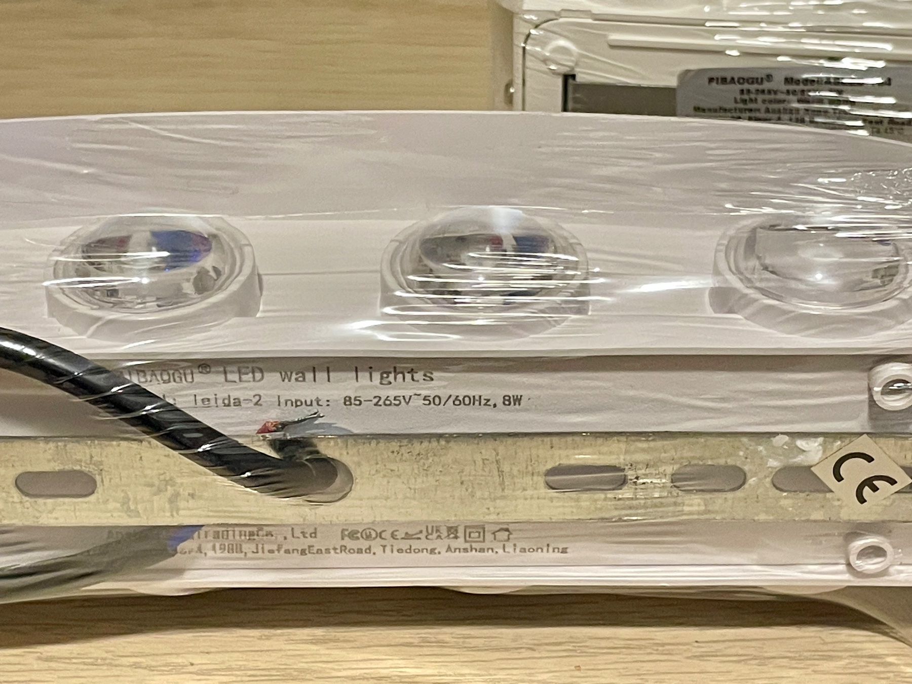 Lampade: 2 Lampade da parete a LED 8W bianche – Nuovo e nell'imballaggio originale da Novazzano venduto da GioStore 4