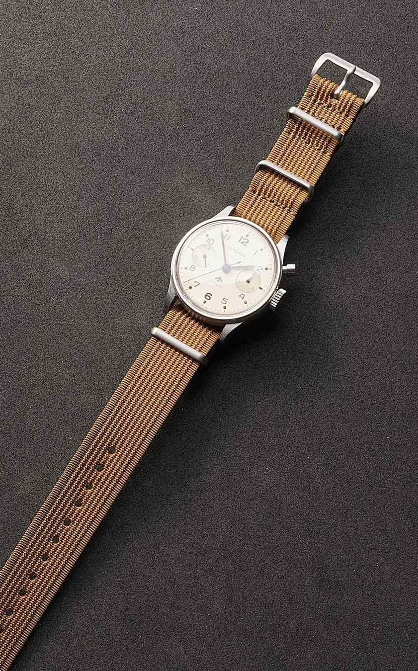 Lemania Orologi: Lemania MK I Monopusher Chronograph Reference 6B/551 – Usato da Luzern venduto da ChronoScope6004 4