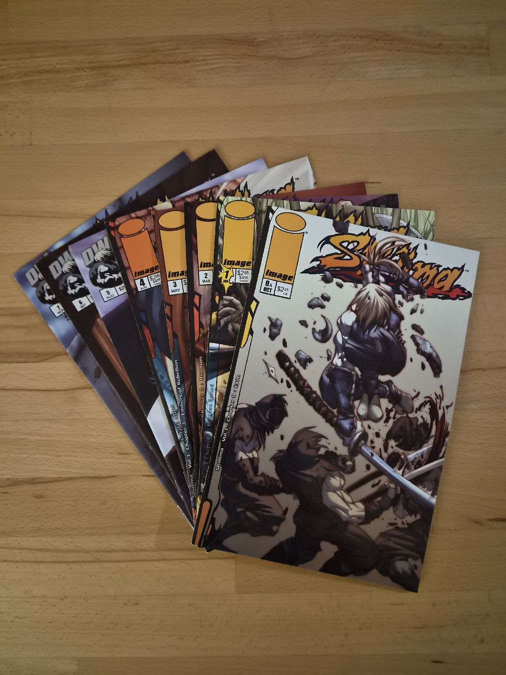 Comics: Shidima #0-7 (complete) – Gebraucht aus Biel/Bienne von collector_comics