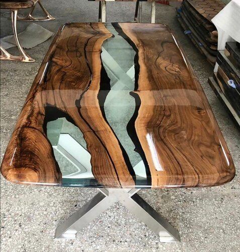 Couchtisch Epoxidharz Holz