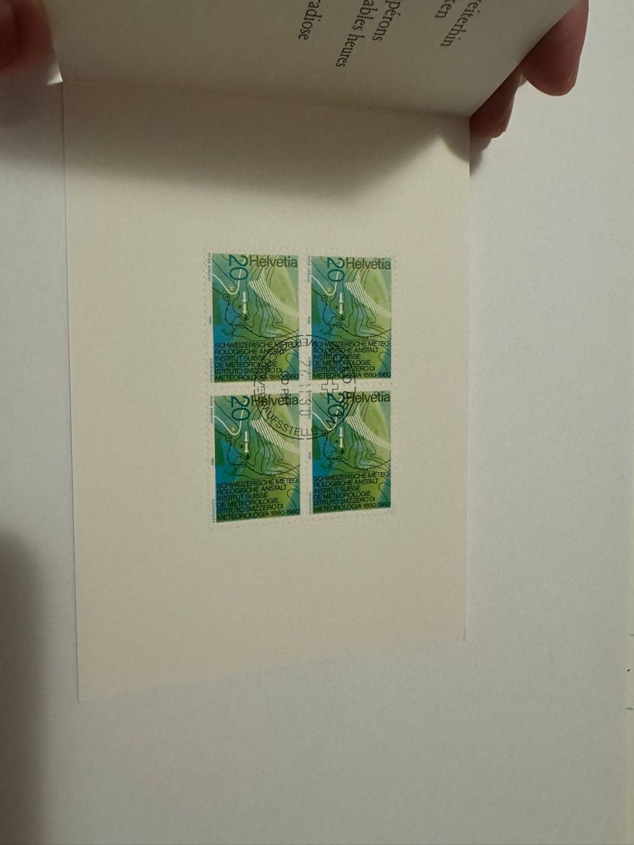 Tutti i francobolli: Grusskarte briefmarke – Usato da Bütschwil venduto da sof_p98b 1