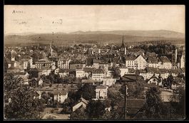 AK Aarau, Panoramaansicht des Ortes