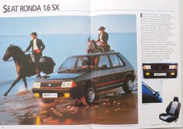 Prospekt Seat Ronda von 1983
