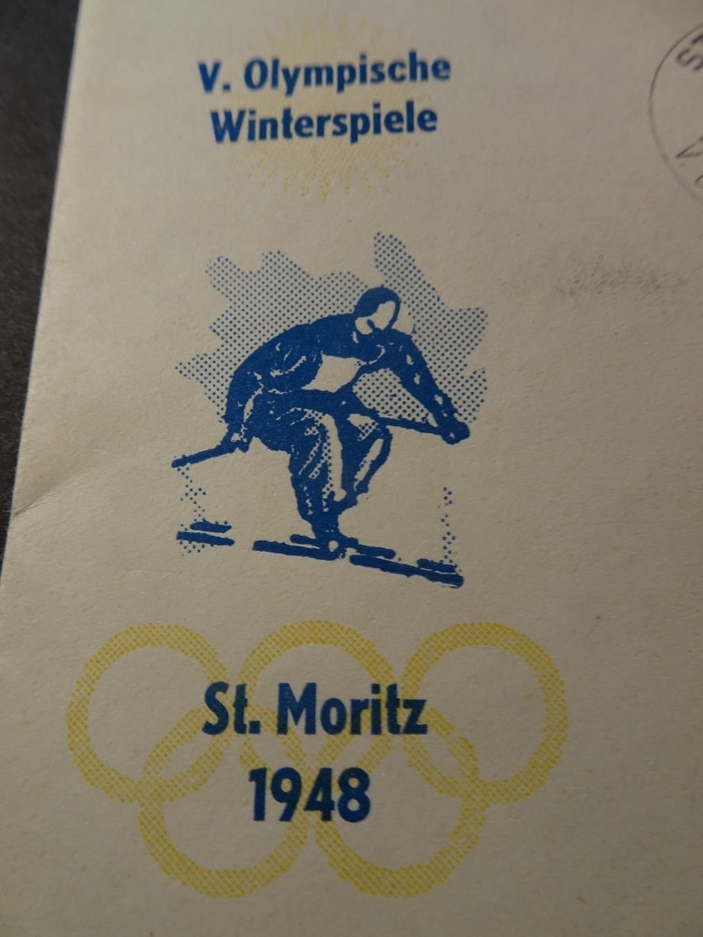 Tutti i francobolli: 30.I.48., ST. MORITZ, SONDERSTEMPEL, SATZ BRIEF CHARGE – Usato da Eschenbach SG venduto da eDaisy 2