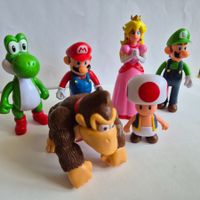 Super Mario Sammelfiguren - Set mit 6 Stück - MER