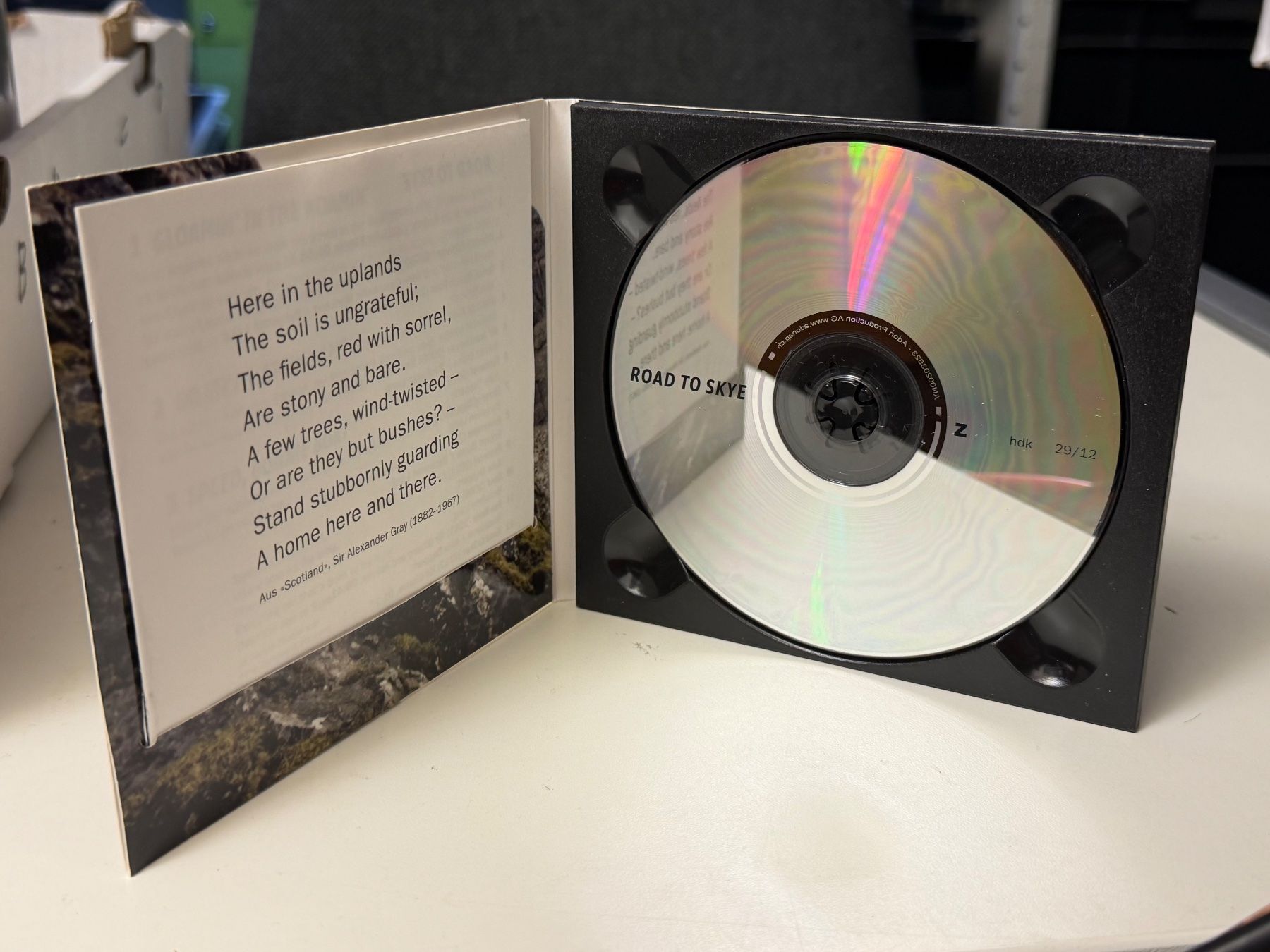 CDs: Benjamin Lang, Julia Deppert - Road To Skye - HG41C – Neuf (Voir description) à Küsnacht ZH par JazzRecords 2