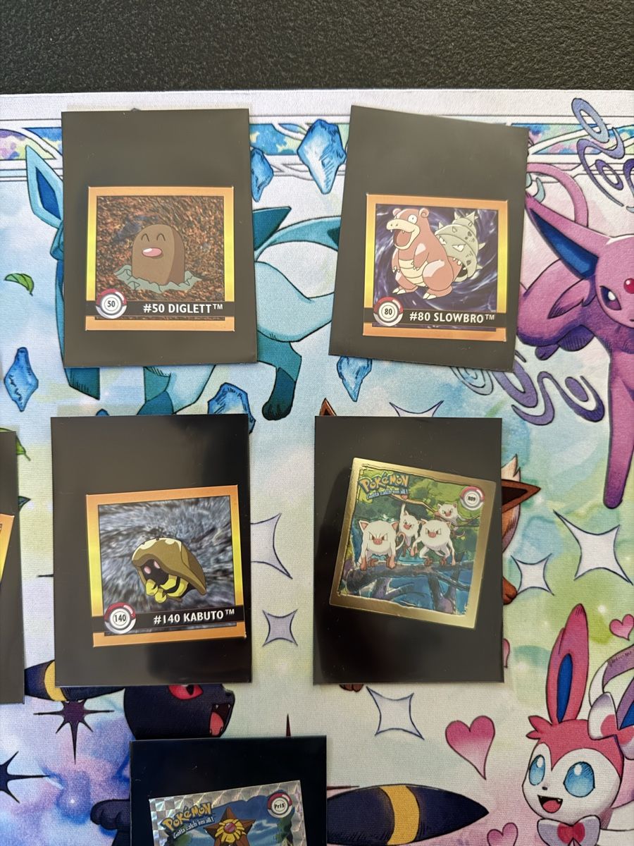 Pokémon Cartes à collectionner: Pokémon - 9x Stickers rare – D'occasion à Uvrier par sauma85 2