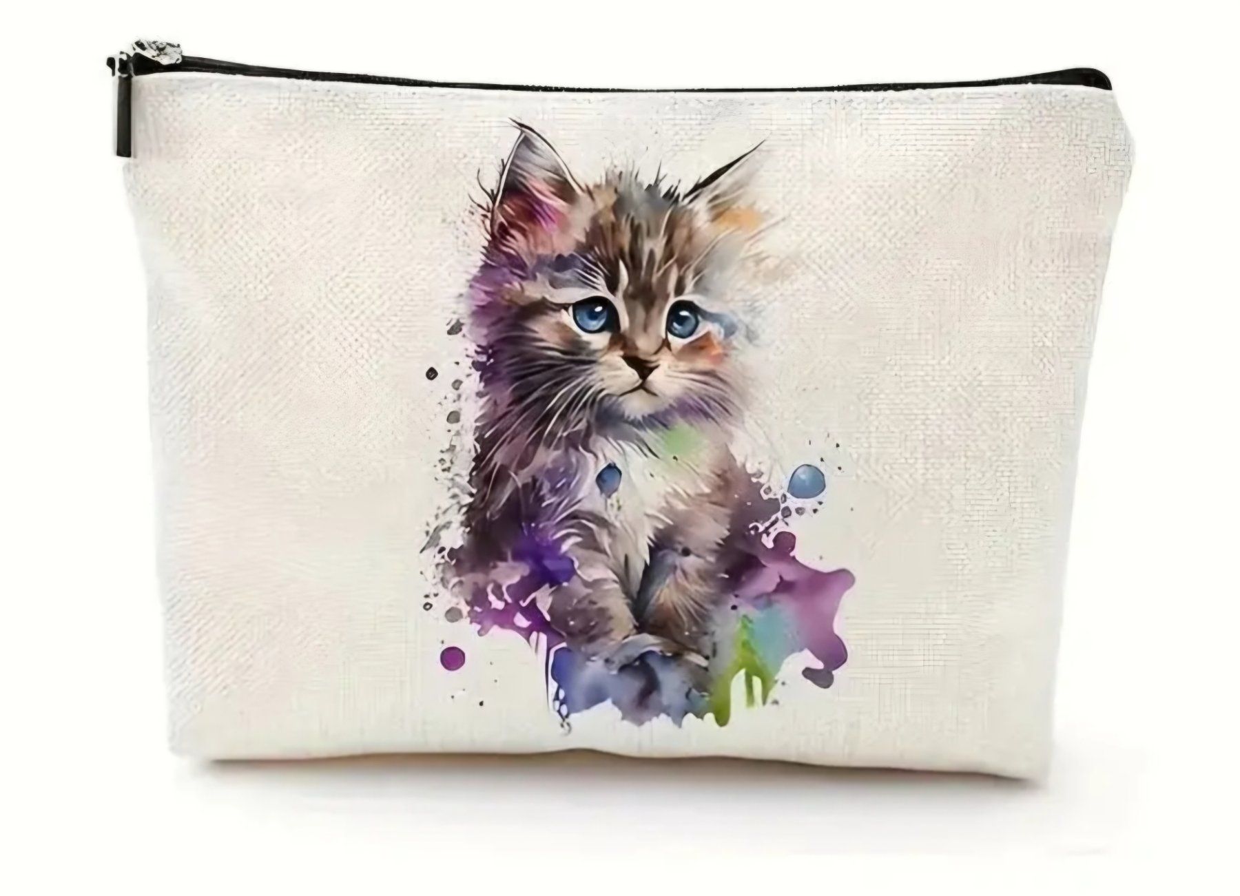 Kosmetikkoffer: Täschli / Neccessaire Katze NEU gross – Neu und originalverpackt aus Füllinsdorf von Sunnebliemli7