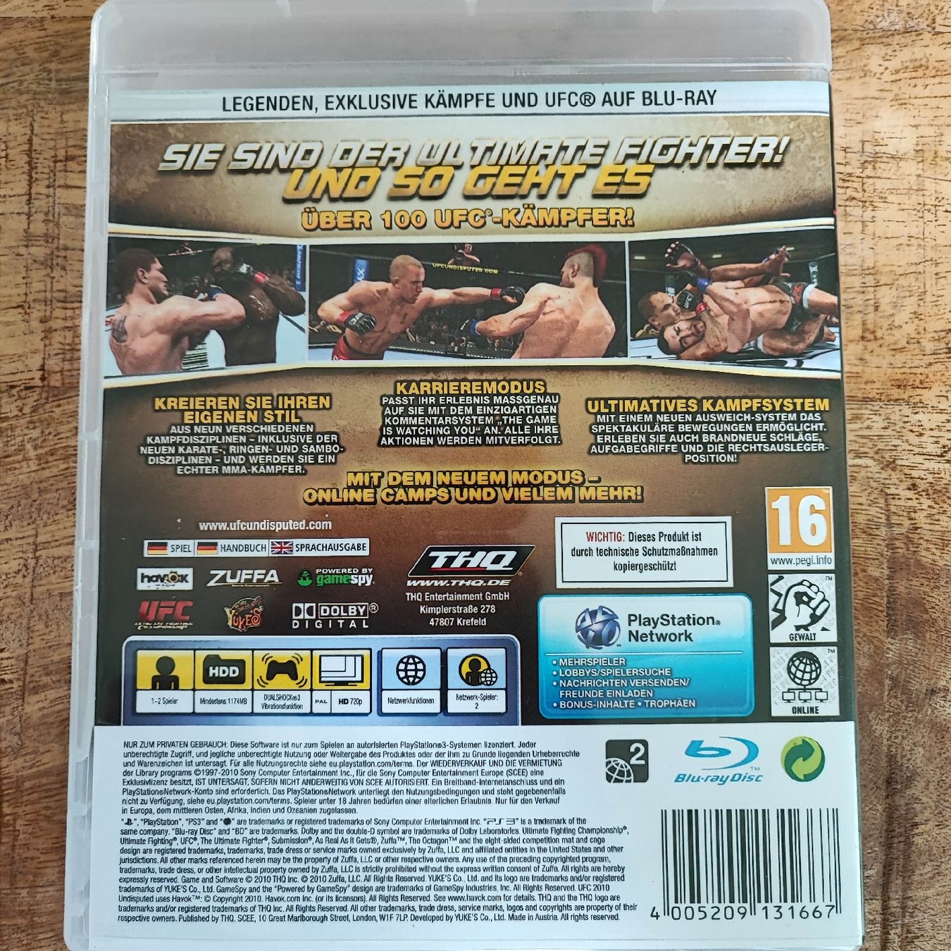 Sony Giochi: UFC Undisputed 2010 PS3 Top Zustand – Usato da Dübendorf venduto da kb86_MOVIE 1