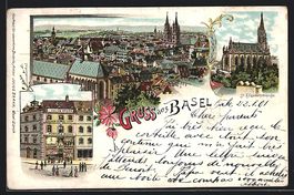 Litho Basel, Mercerie Modes Julius Brann