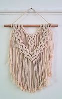 Handgemachtes Makramee Wanddeko Boho Style, Neu!