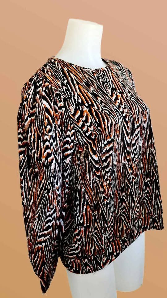 Maglioni & Felpe: Herbstlicher Zebra Look Damenpullover - NEU – Nuovo e nell'imballaggio originale da Aarburg venduto da Hystoria 2