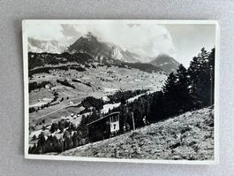 Postkarte alt, Drahtseilbahn Unterwasser