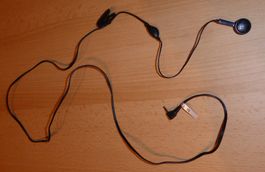 Einfacher Ohrhörer mit Clip Kabel 120 cm, Klinken Stecker
