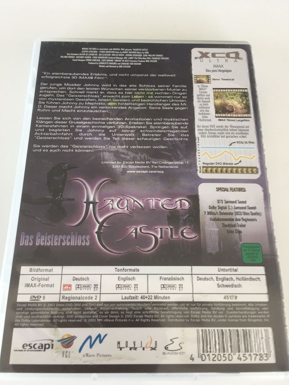 Alle DVDs: Haunted Castle Der original IMAX Film – Gebraucht aus Rüti ZH von alumedien 1