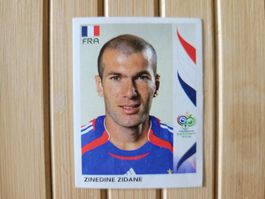Panini FIFA WM 2006 - Zinedine Zidane Sticker, Top Zustand!