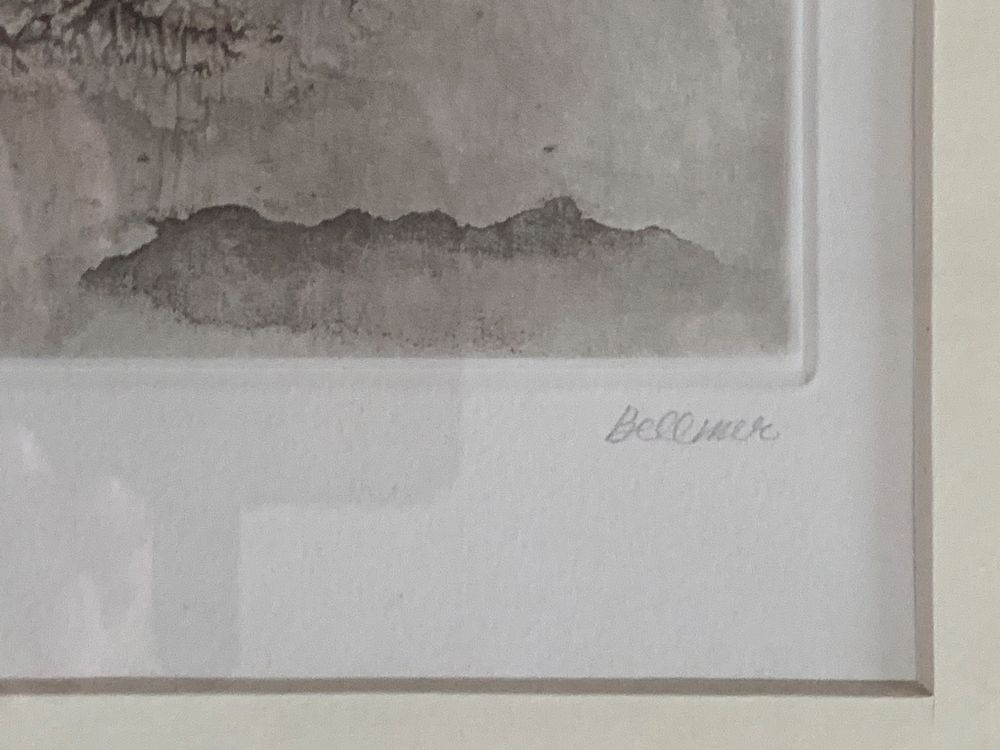 Schöne Original Aquatinta von Hans Bellmer  signiert/num. 4