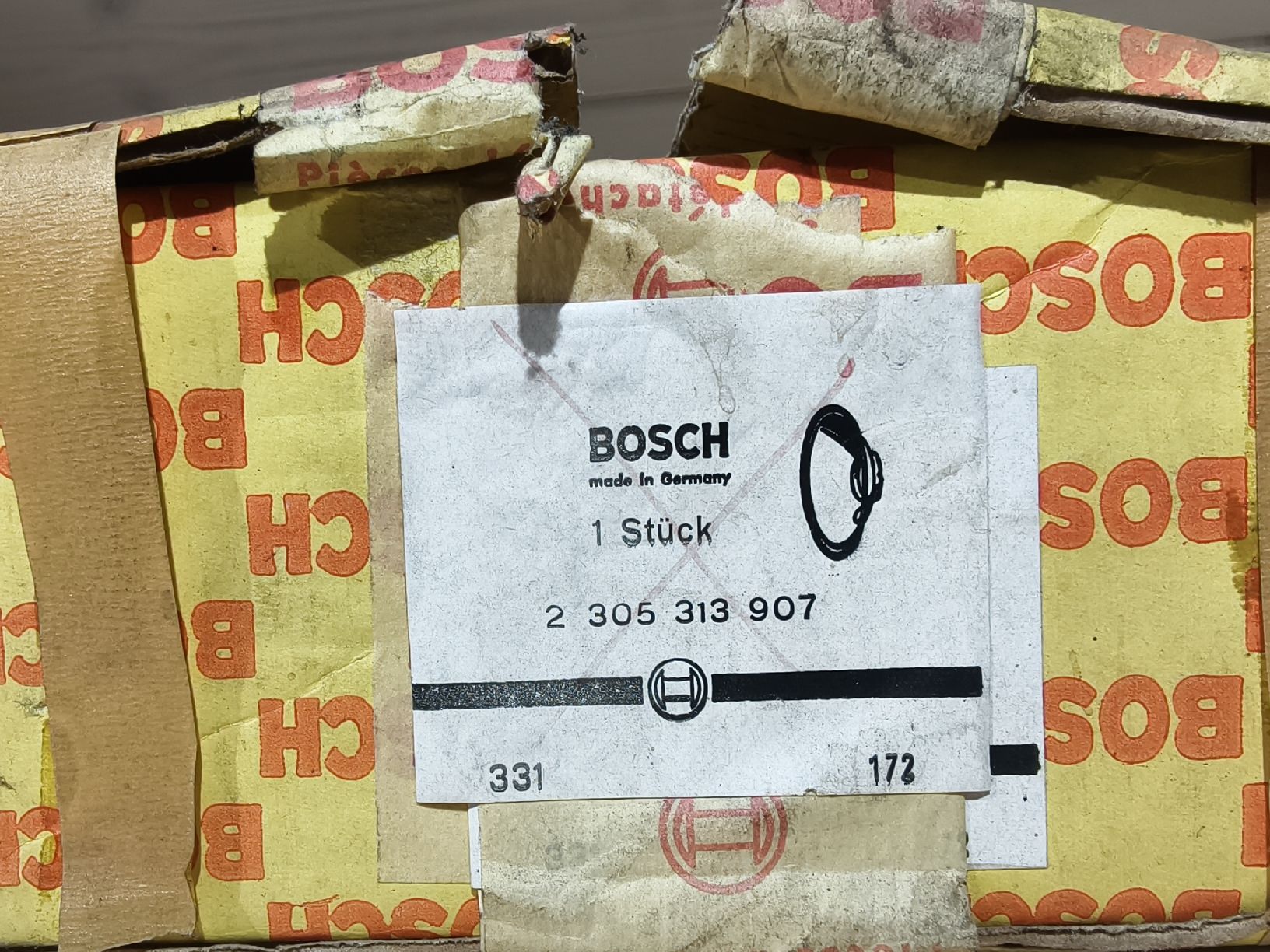 Bosch Scheinwerfer: Bosch Scheinwerfer-Reflektor 2305313907 Oldtimer Ersatzteil – Neu (gemäss Beschreibung) aus Ottoberg von KingTony 2