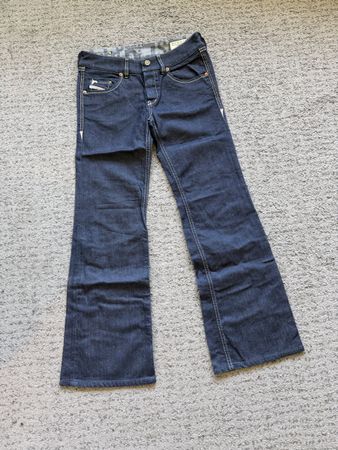 Pantalon DIESEL VIXY taille W26 L32 Stretch bleu foncé