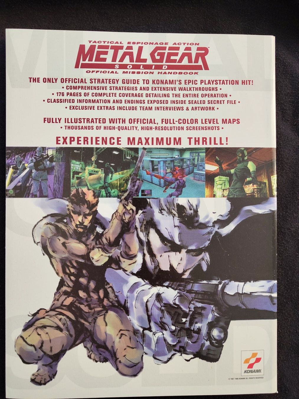 Giochi: Metal Gear Solid Official Mission Handbook – Usato da Schachen LU venduto da retrogamer 1