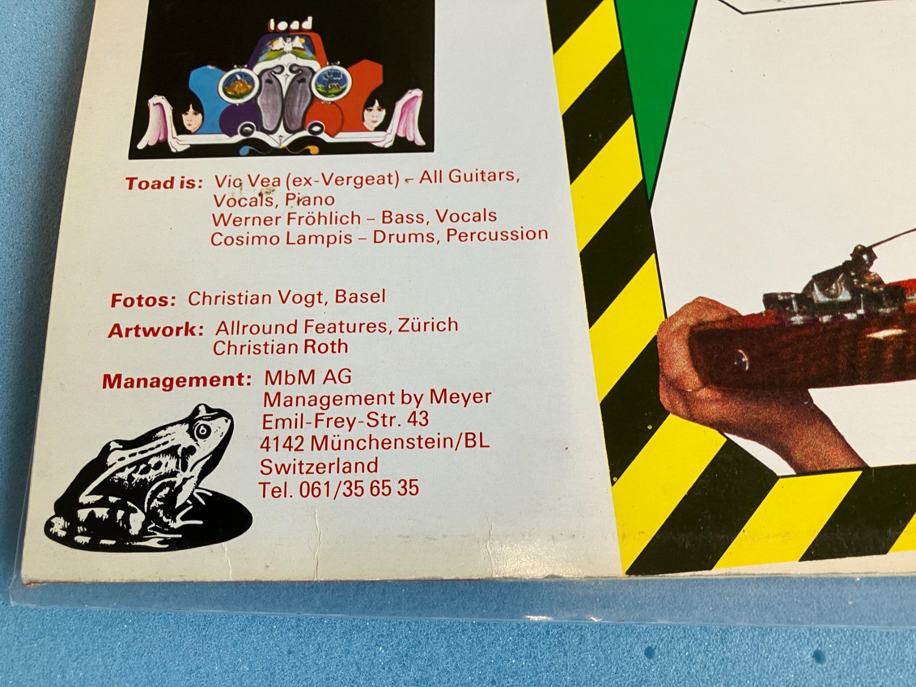Schallplatten: Toad – Gebraucht aus Aarwangen von Jukebox3 5