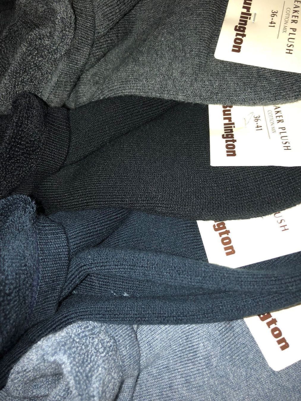 Burlington Calze: Damen Socken Burlington Plush/Baumwolle – Nuovo e nell'imballaggio originale da Zumikon venduto da DamenFashionShop 5