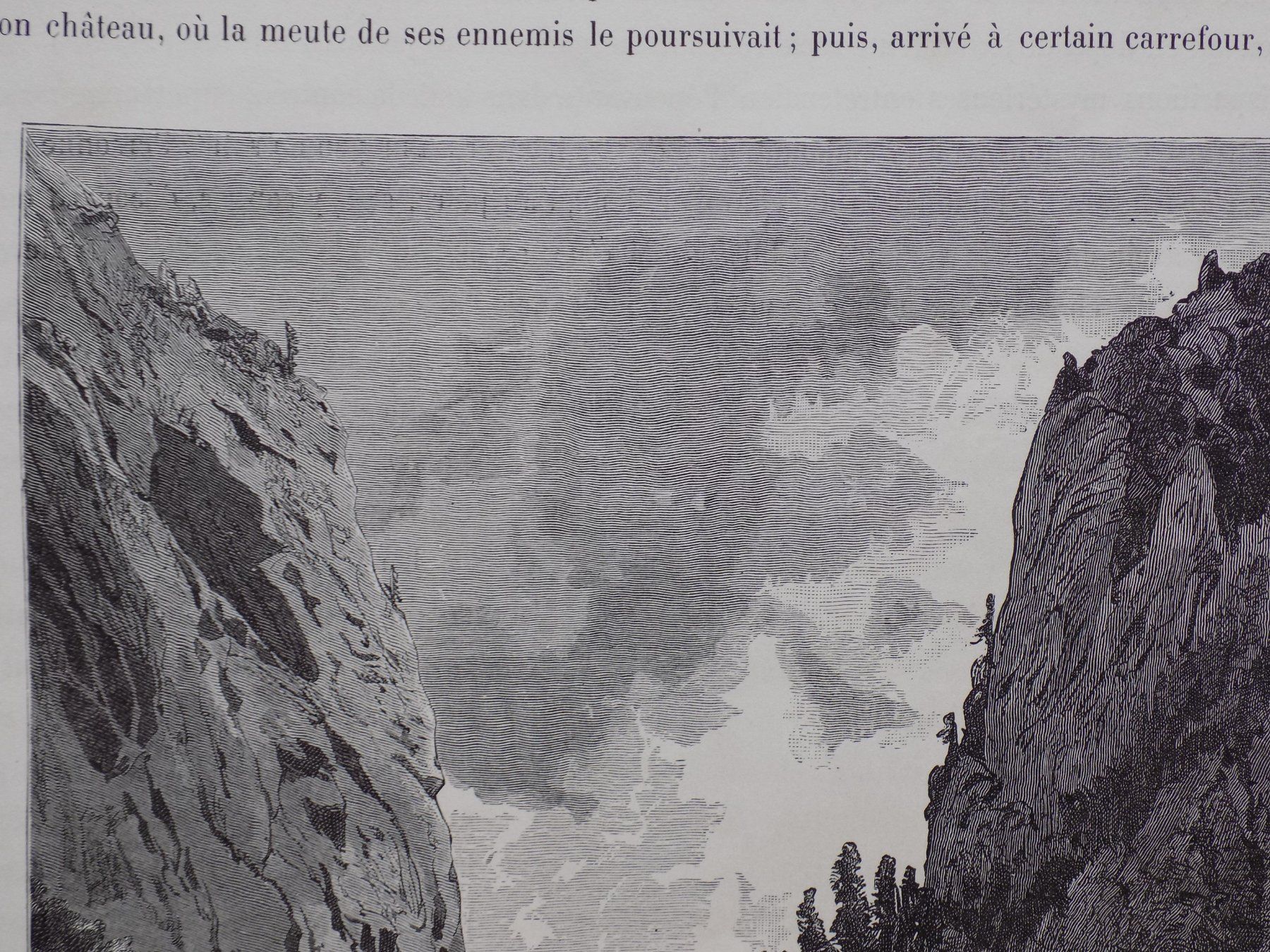 Gravures: Prättigauer Klus – D'occasion à Risch par Rischli15 7