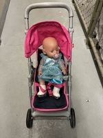 Knorr Puppenwagen mit Baby Born Puppe
