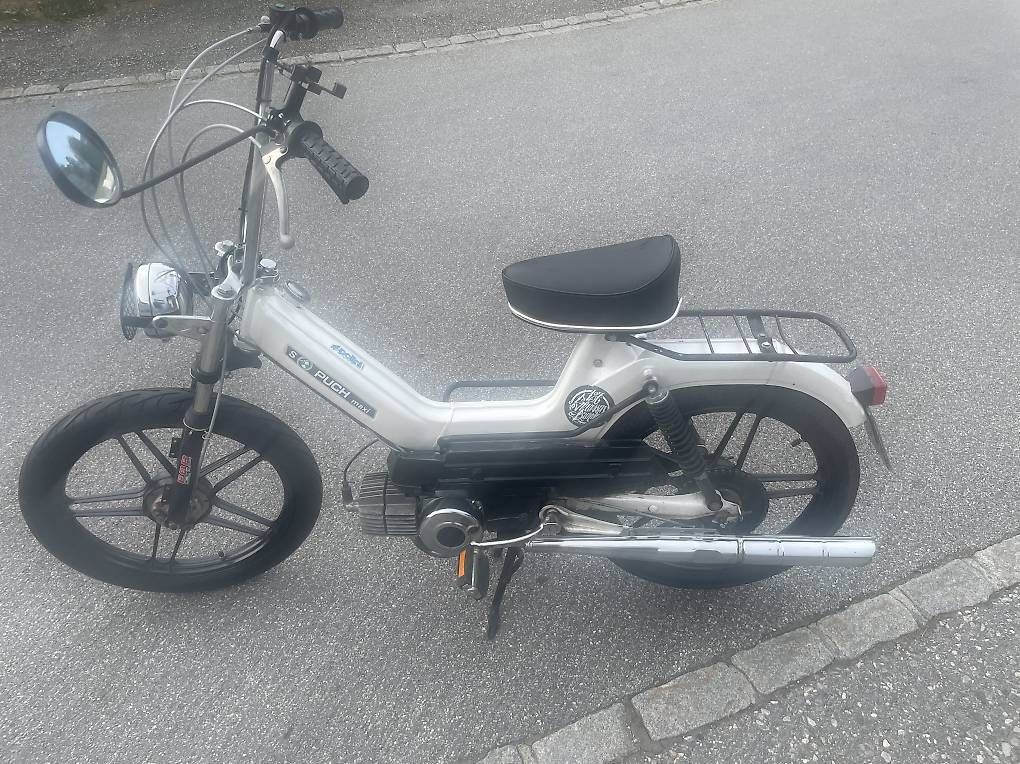 Puch Ciclomotori: Puch maxi S in perlmut weiss – Usato da Eschenbach SG venduto da Manu_89_w