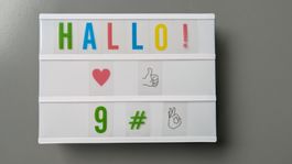 Leuchttafel